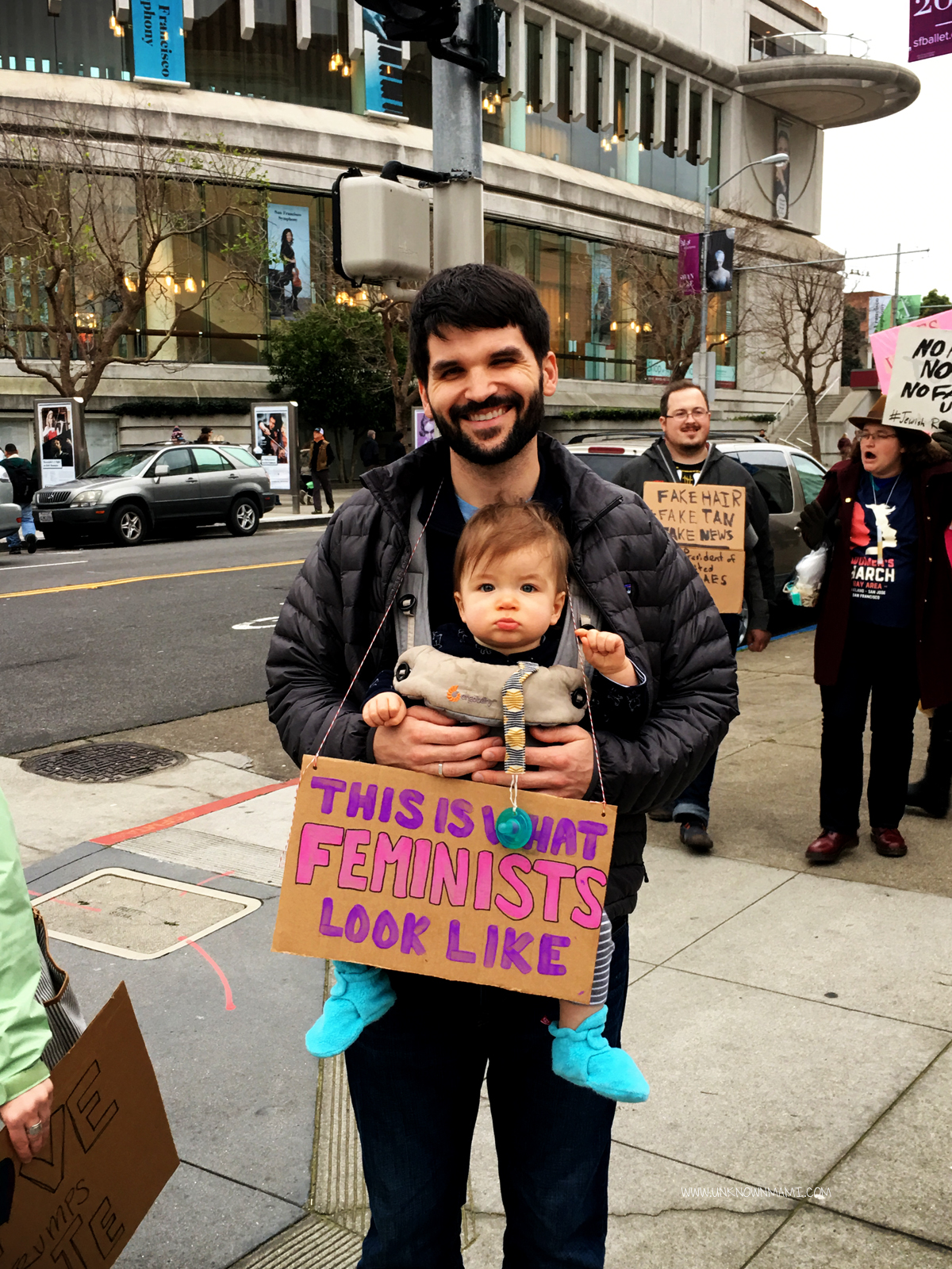 Feminists at San Francisco Women's March