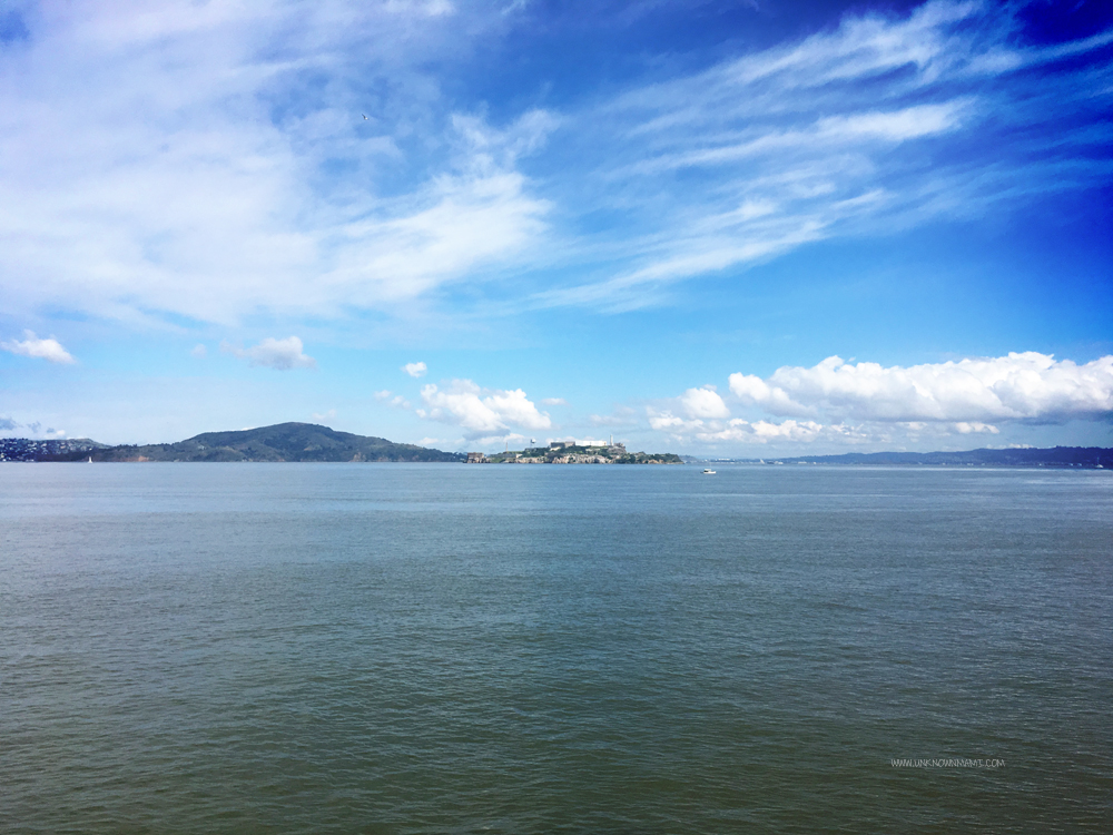 View of Alcatraz from Fort Mason