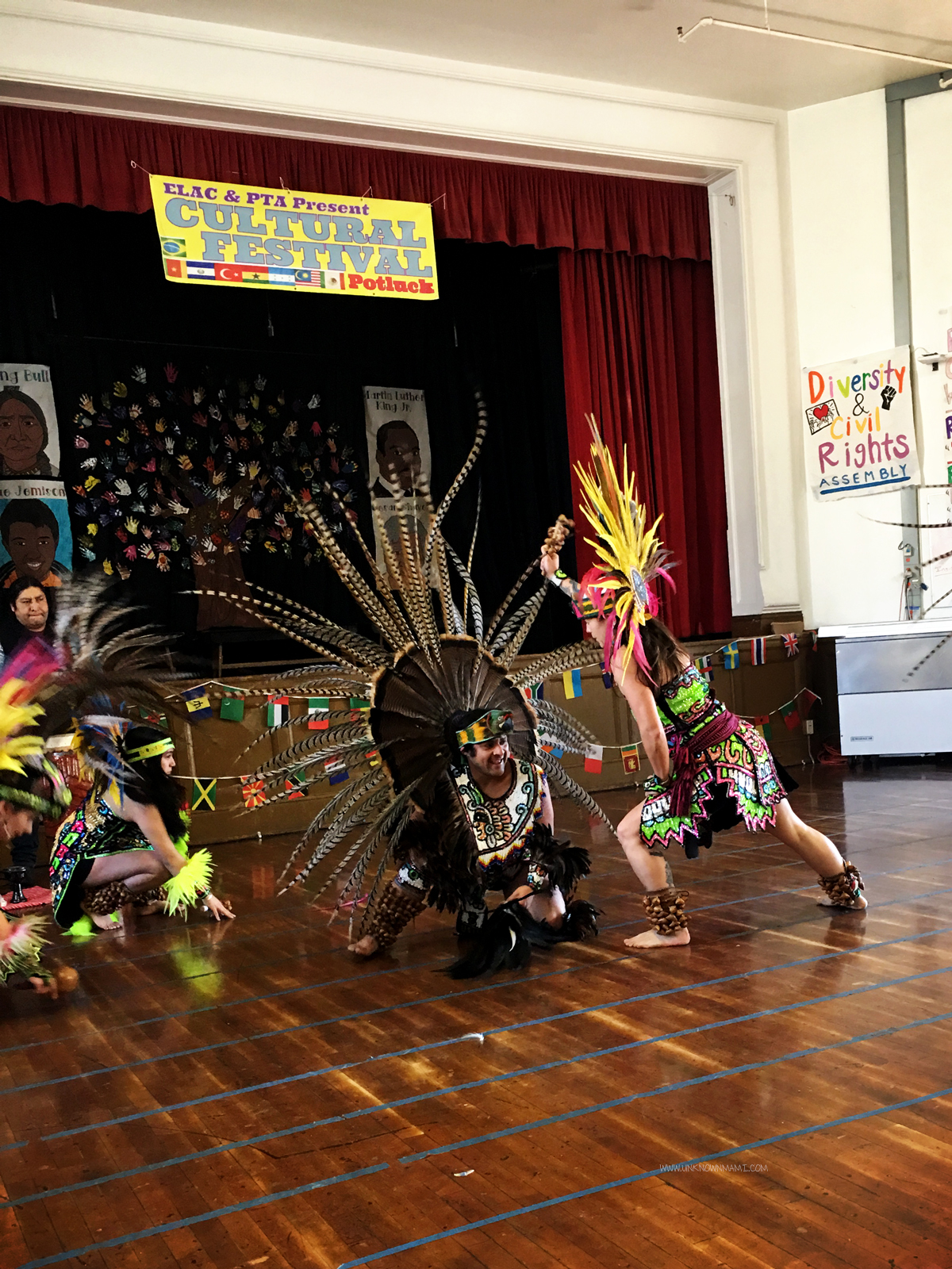 Aztec dance group in San Francisco